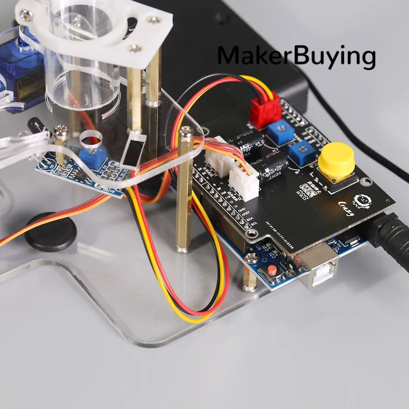 Сортировщик цветов Arduino DIY сортировка черно белых шахматных предметов Обучающий