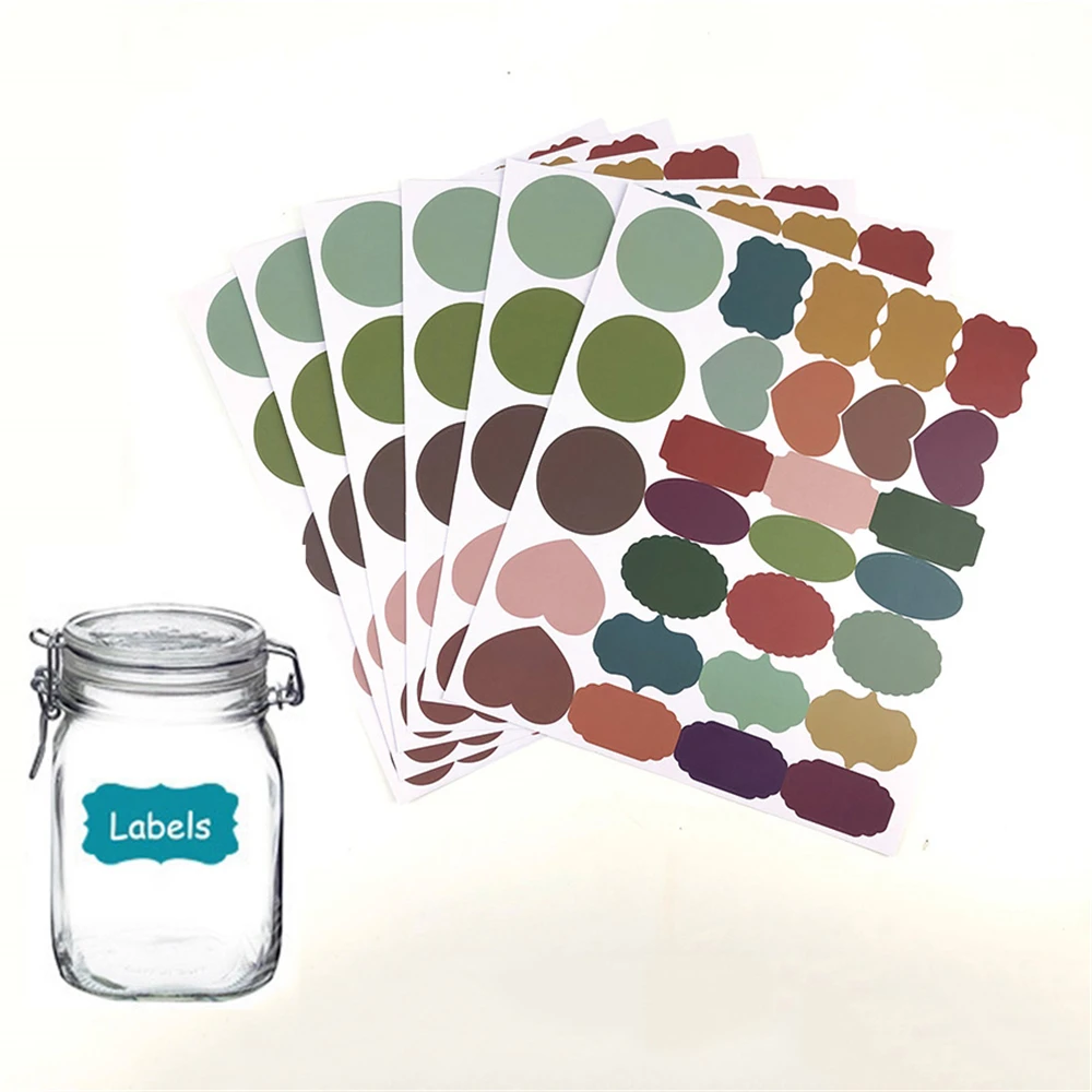 60 шт с ручкой многоразовые Варенье банки наклейка для кухни наклейки хранения