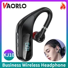 VAORLO KJ10 TWS бизнес Bluetooth наушники 180 градусов вращение Светодиодный дисплей питания HiFi стерео беспроводные наушники с микрофоном наушники