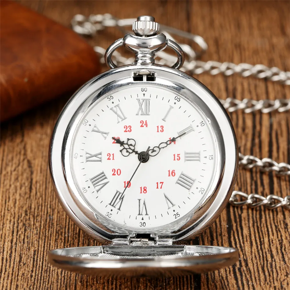 Серебряные карманные часы с подвеской надписью I Love You | Наручные