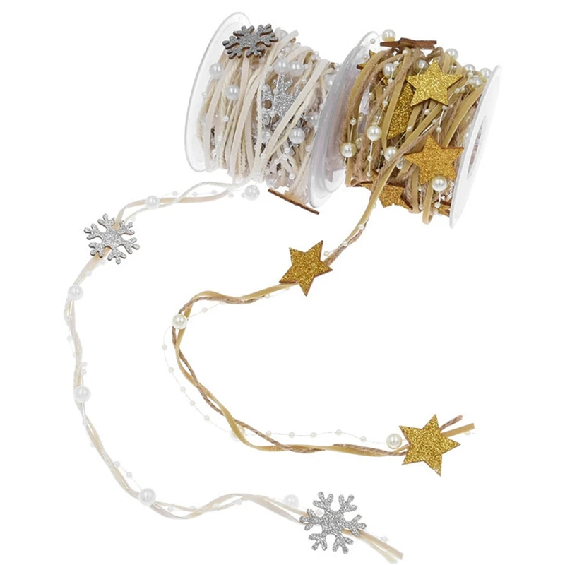 Ёлочное украшение лента упаковка букета ручная работа размолотый древесной щепы