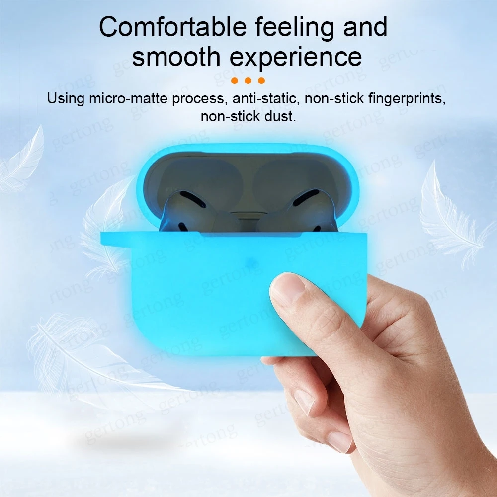 

Soft Silicone Cases For Apple Airpods Pro Protective Bluetooth Wireless Earphone Cover For Apple Air Pods 3 Charging Box Bags
