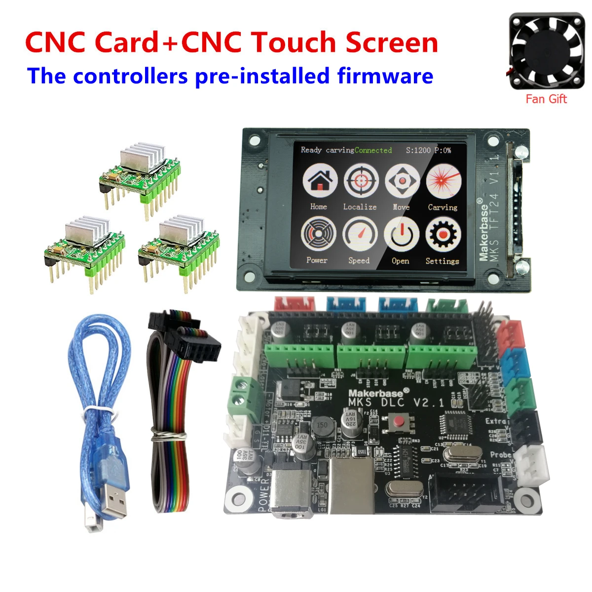 Щит с ЧПУ V3 UNO R3 панель расширения GRBL 1 монитор A4988 cnc шаговый Драйвер diy запчасти