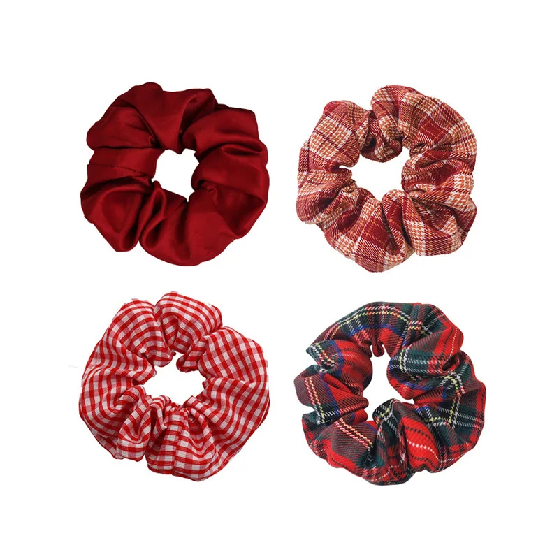 10 шт. женские резинки для волос с принтом |