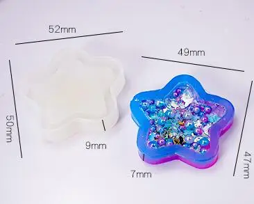 10 Силиконовые формы сушеный цветок смолы декоративные ремесло DIY Единорог Рог формы эпоксидной смолы формы для ювелирных изделий - Цвет: 10