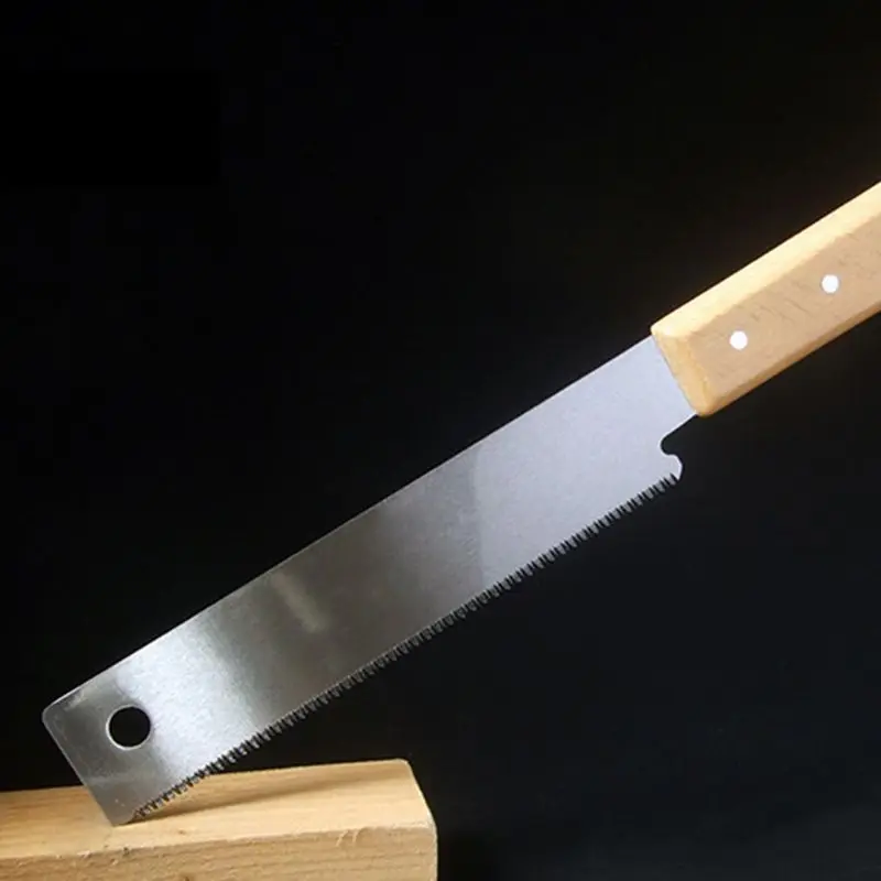 Ручные мини-пилы для деревообработки двухсторонняя стальная пила SK5 Tenon с мелкими