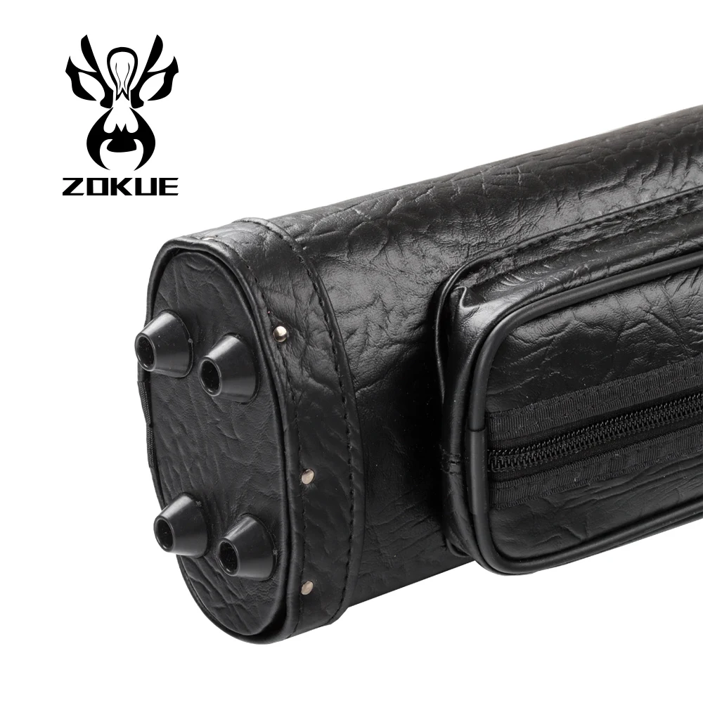 Высококачественный чехол ZOKUE для бильярдного кия 6 отверстий полиуретановый 1/2