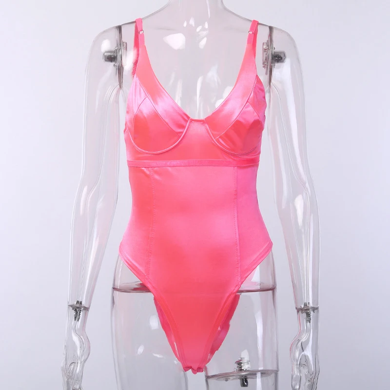 Женский комбинезон летний сексуальный женский облегающий боди клубный Черный