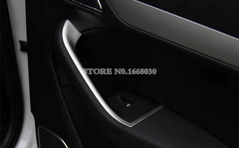 Внутренняя дверь подлокотник окно кнопка переключения крышка отделка 4 шт. для Audi