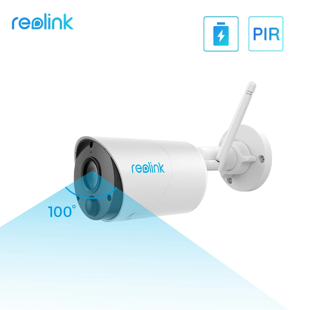 Reolink Argus Eco IP камера наружная беспроводная безопасности Full HD 1080p перезаряжаемая