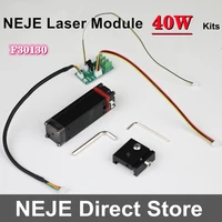 neje 40w f30130 cnc laser module with interface adapter board sliding focus fixed focal length laser engraving cutting machine