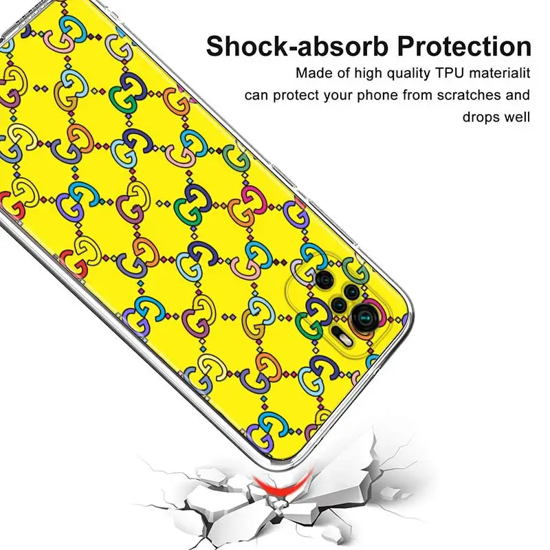 

Italian luxury Brand Snake Tiger Bee For Xioami Redmi Note 10 10S 9T 9S 9 8T 8 7S 7 6 5A 5 4X 4 Pro Max Phone Case