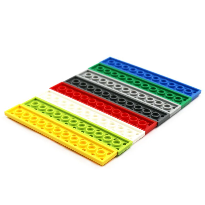 20 деталей строительных блоков тонкая кирпичная пластина 2х12 сделай сам