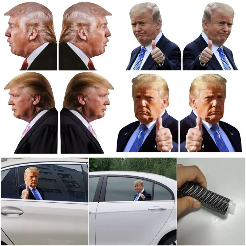 

1PC U.S. Presidential Election Trump Biden 2020 Car Sticker Car Window Sticker A99 Car Stickers Auto Decor Accessories 3D