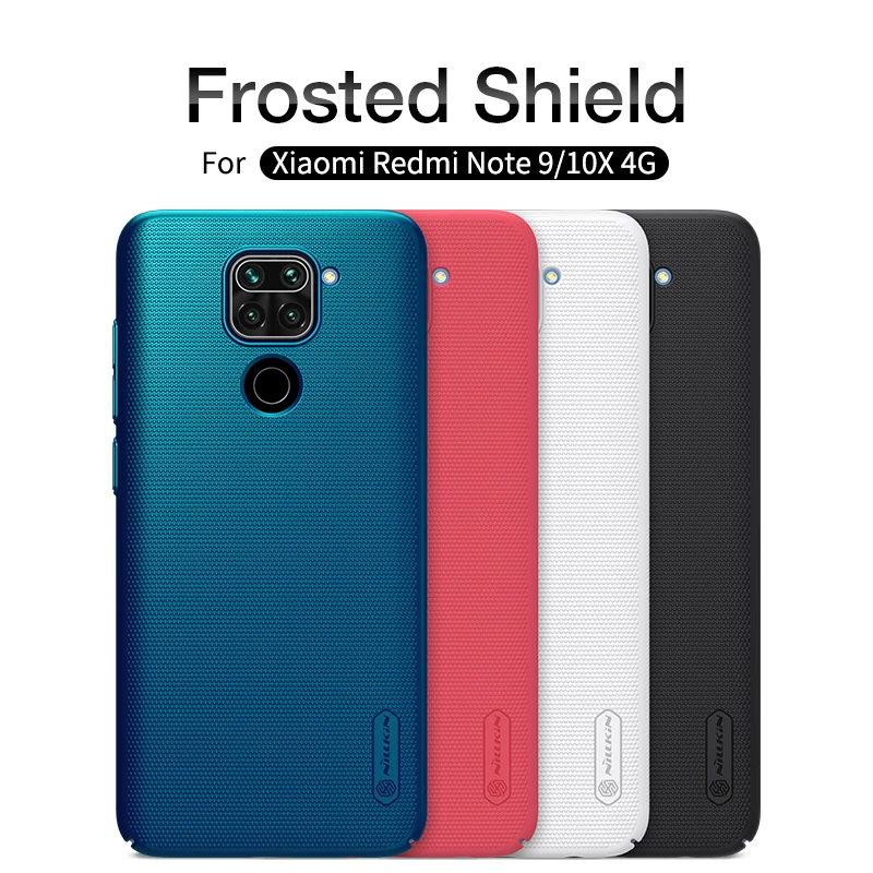 for xiaomi redmi note 9 9s cover note 9 pro max case nillkin frosted shield hard pc phone back cover for redmi note9 pro note 9t free global shipping