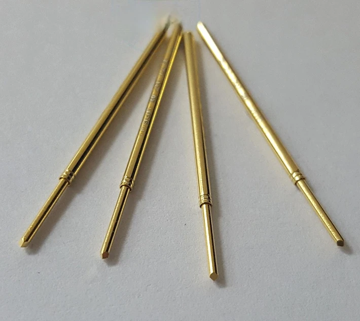

100 шт. тестовые иглы 100307090A * 000 Pogo Pin 100MIL Blunt позолоченный зонд