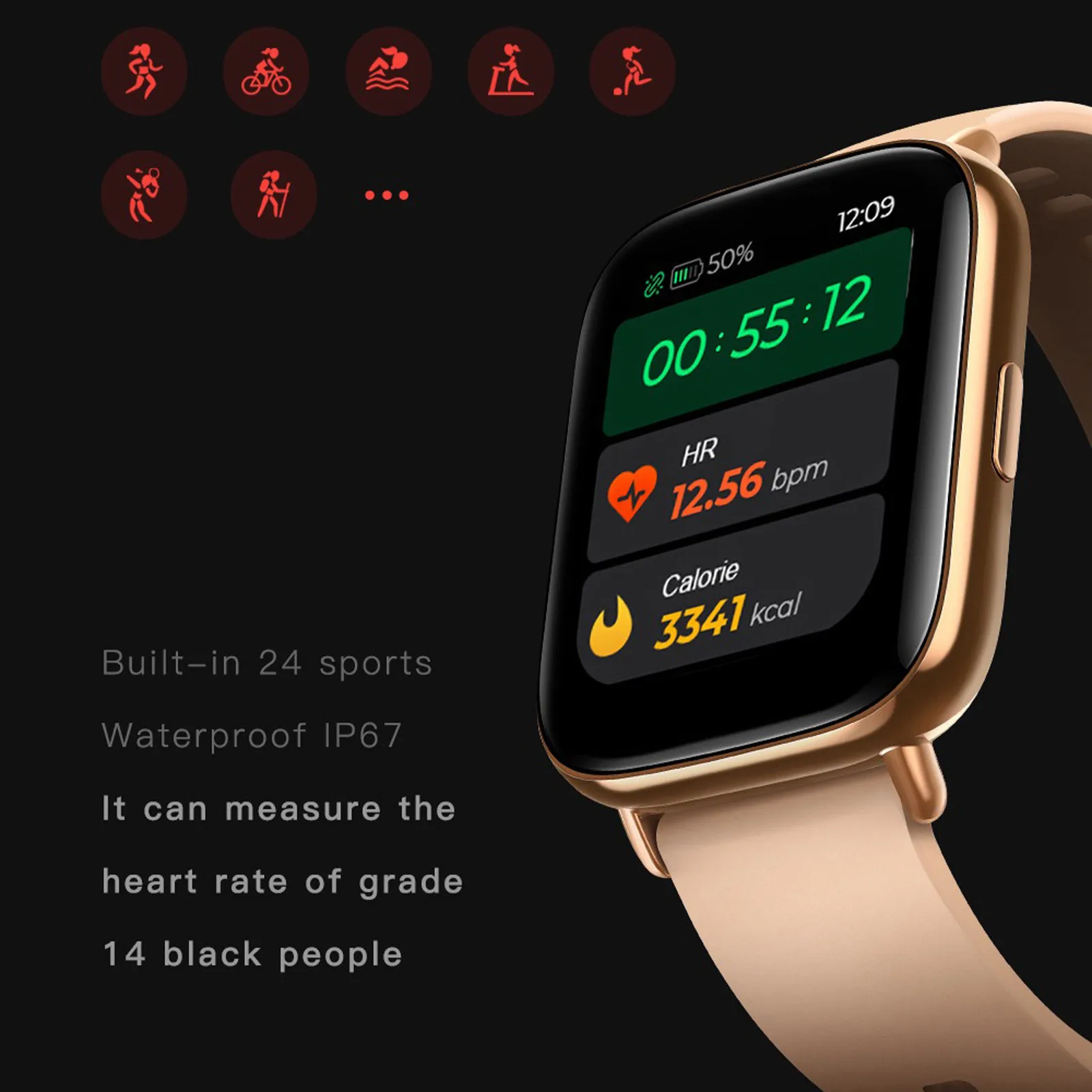 Умные часы UM68 Smar twatch 2021 для мужчин и женщин водонепроницаемые умные с измерением