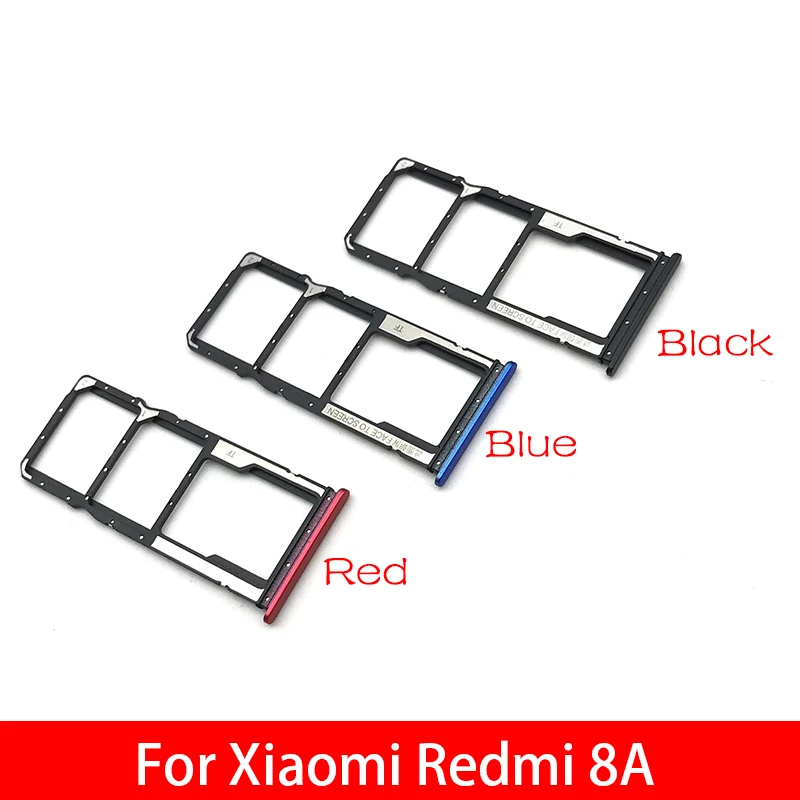 Слот для Sim-карты слот SD-карты держатель адаптер запасные части Xiaomi Redmi 8A |
