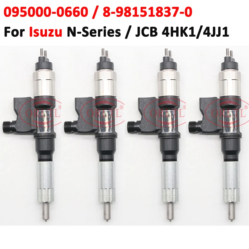 

New 095000-0662 (8-97329703-2) Fuel Injection Nozzle 095000-0660 (8-98284393-1) For Isuzu N-Series 4HK1 095000 0661 8-97329703-5