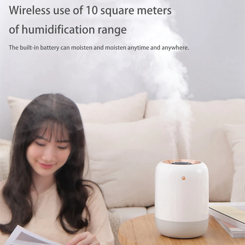 

Household 1000Ml Large Capacity Household Mute Air Humidifier, Air Humidifier, Purifying Humidifier, Aromatherapy