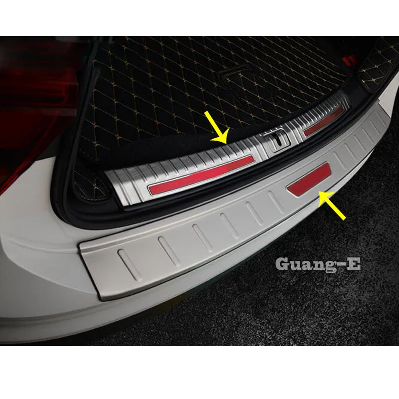 Для Volkswagen VW TiguanL Tiguan L MK2 2016 2017 2018 2019 2020 автомобильный внешний ВНУТРЕННИЙ Задний