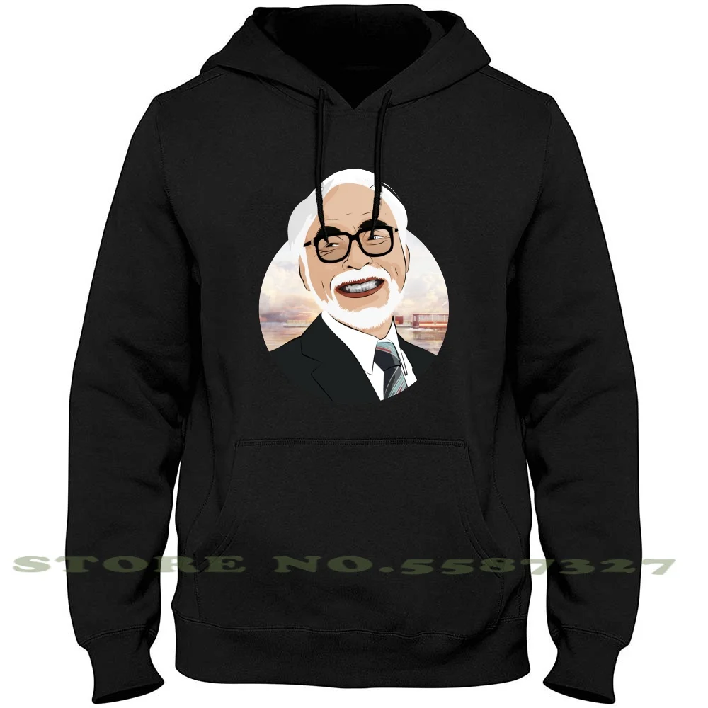 

Hayao Miyazaki Long Sleeve Hoodie Sweatshirt Hayao Miyazaki Miyazaki Director Spirited Away Nausica Of The Valley Of The Wind