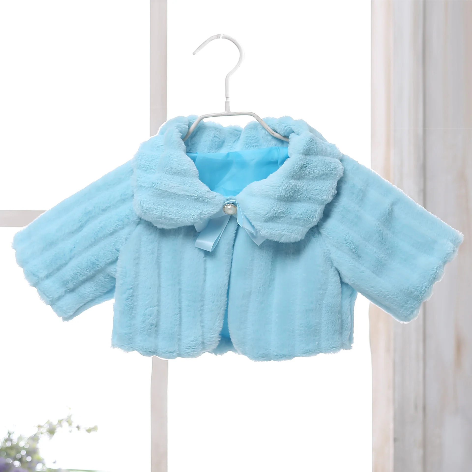 Chaquetas de invierno de piel sintética para niñas с Минни Маус abrigos de bebé ropa де abrigo para niños capa de abrigoniñas ropa де abrigo