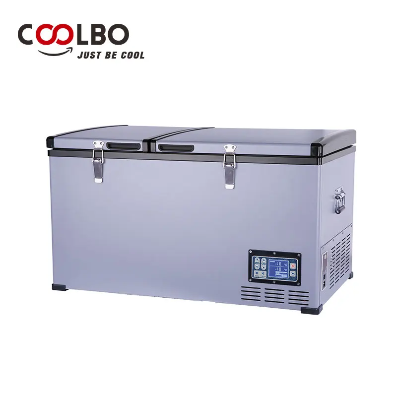 China Gold Supplier COOLBO Car Fridge Freezer 12V with Compressor RV 24v CE certificate |