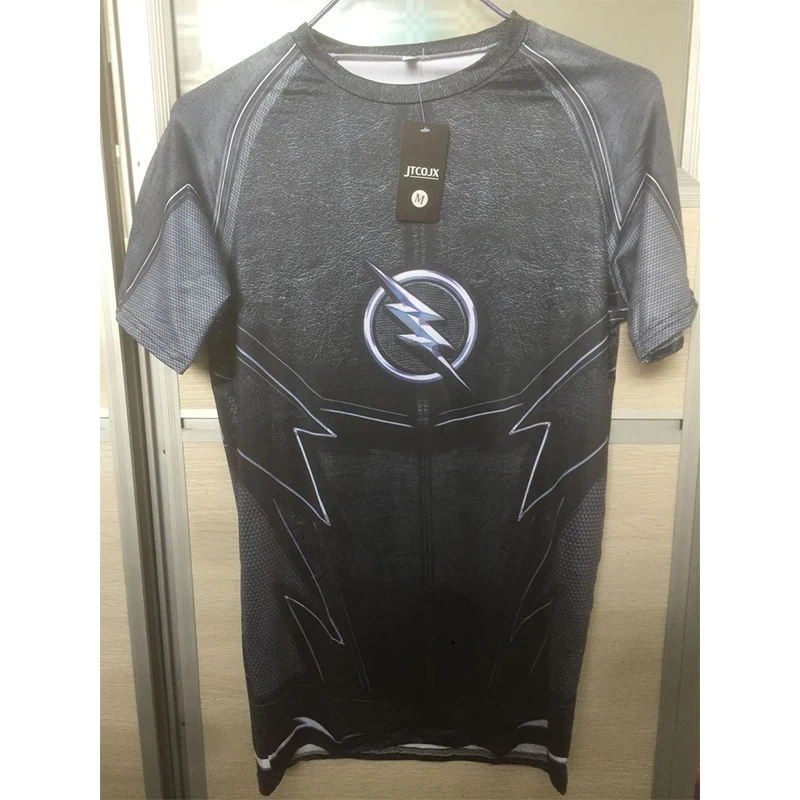

Summer New Men's Cosplay Costume 3D Printed T-shirts Men Short Sleeve Compression Shirt Fitness Clothing Tops Breathable