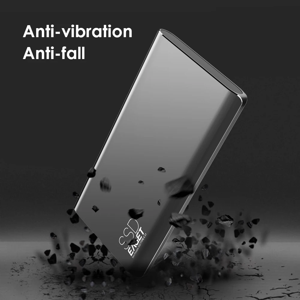 New Eaget M1 External Solid State Drive Ultra-Thin Portable SSD 1TB 512GB 256GB 128GBUSB 3.1 Type C for PC Mac Solid State Drive