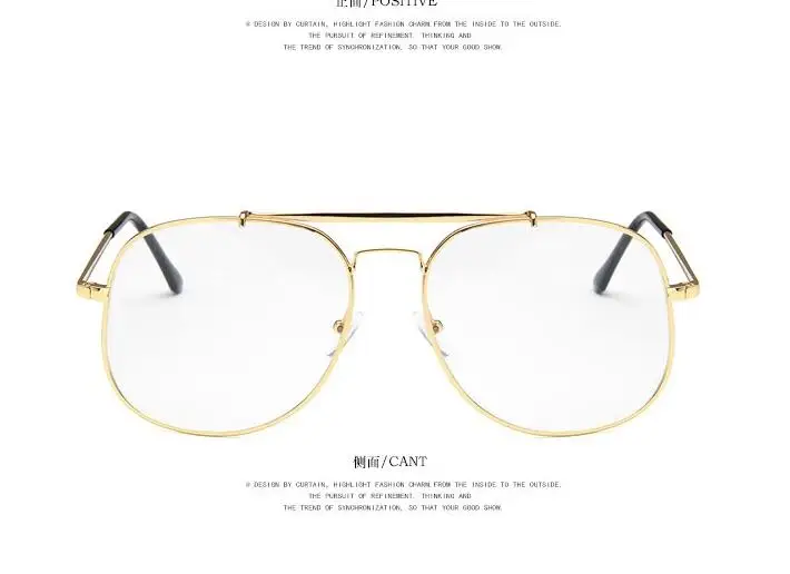 Классические Прозрачные очки винтажные для близорукости женские и мужские