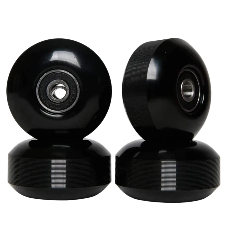 Skateboard Wheels with Bearings 52X30mm Street PU Wheels Skateboard Parts Cruiser Longboard Wheels (Set of 4)