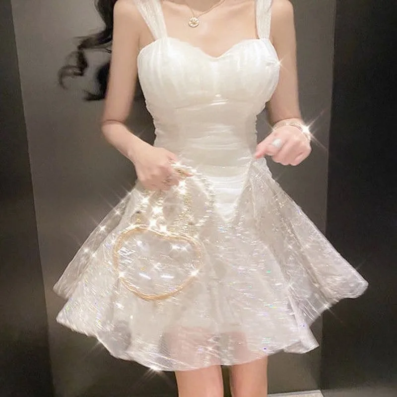 Женское кружевное платье с блестками привлекательное праздничное открытыми