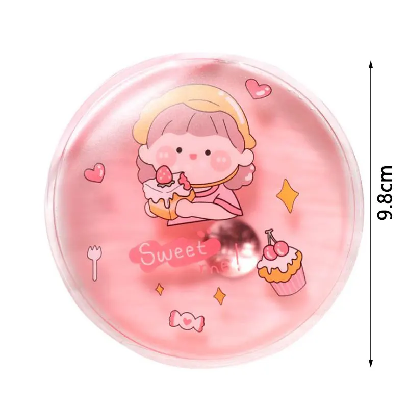 NEW 1Pc Winter Cartoon Warm-fitting and Fast Self-Heating Handbag Reusable Gel Hand Warmer Cute Word Print Instant Heating Pack | Бытовая