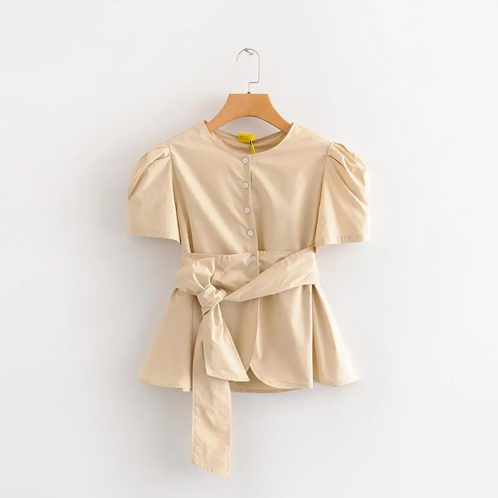 Новинка модные женские базовые повседневные облегающие рубашки с круглым