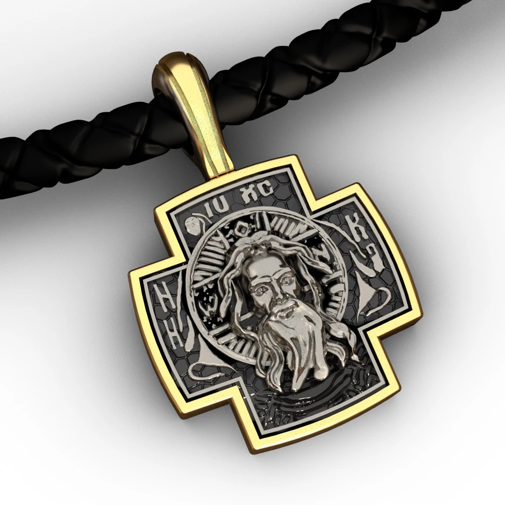 

Christianity Jesus Savior Shepherd Religion Catholic Faith Men's Pendant Necklace Accessories Men's Necklace