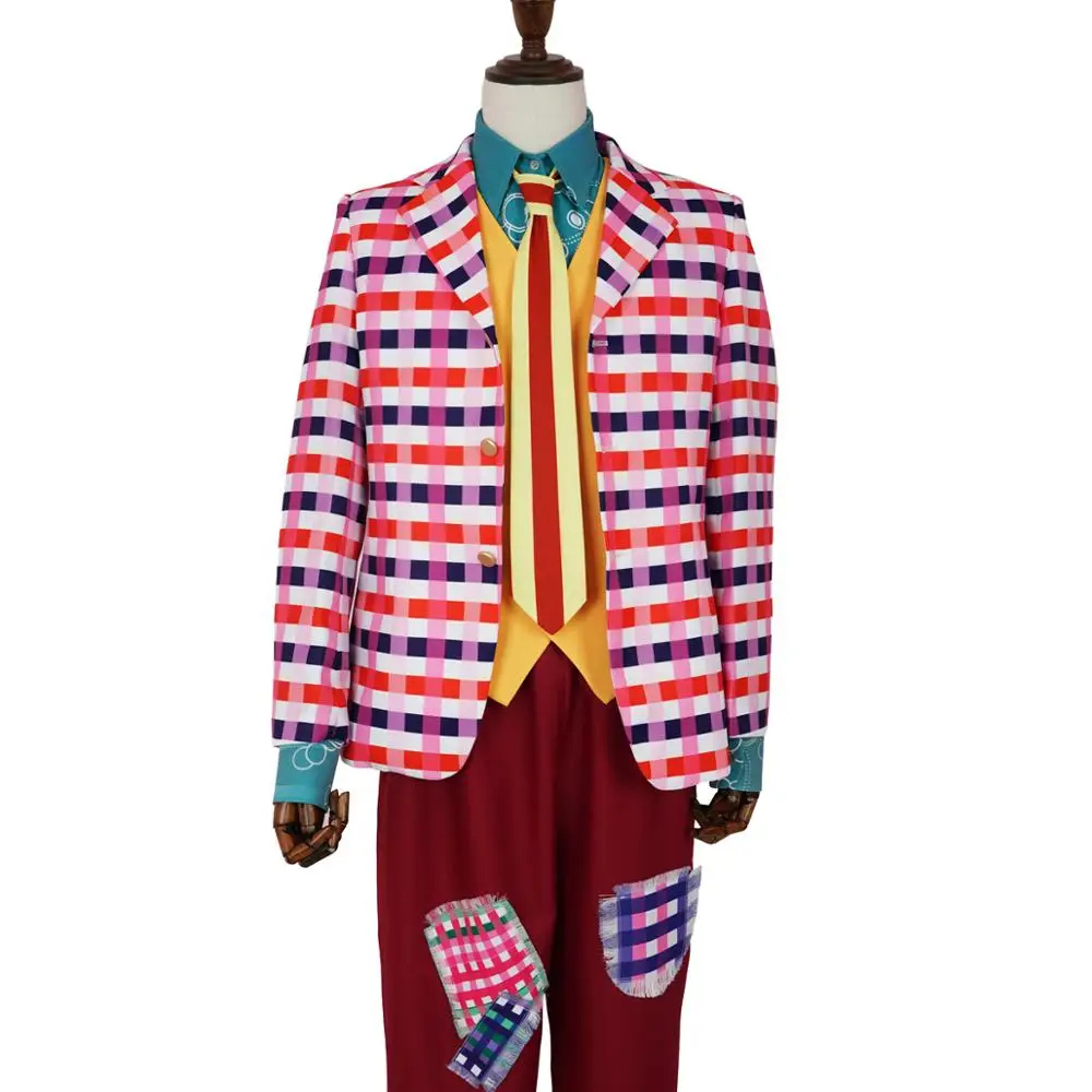 Клоунский Костюм Косплэй вечерние Хэллоуин анимация кампуса мероприятий