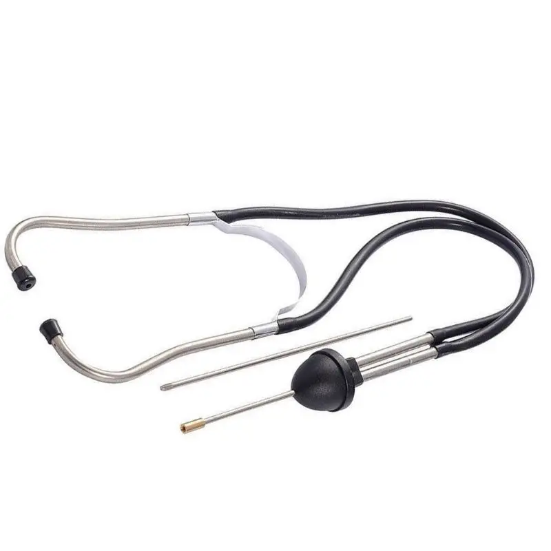 para diagnóstico, canos auditivos flexíveis com 2 agulhas de metal