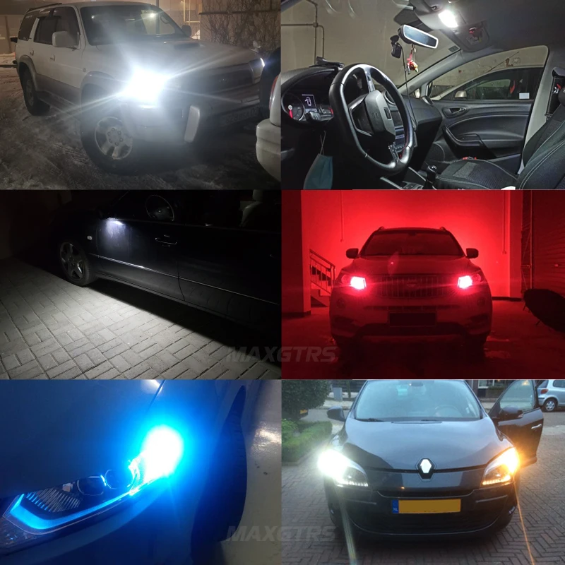 5 шт. Автомобильные светодиодные лампы Canbus T10 W5W 168 194|car door led light|car reading lightcar light |