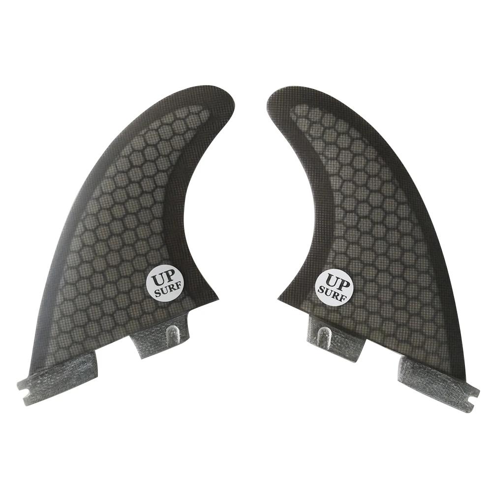 Серфинг FCS2 G5 + GL плавники черный цвет сотовая Стекловолоконная доска для серфинга