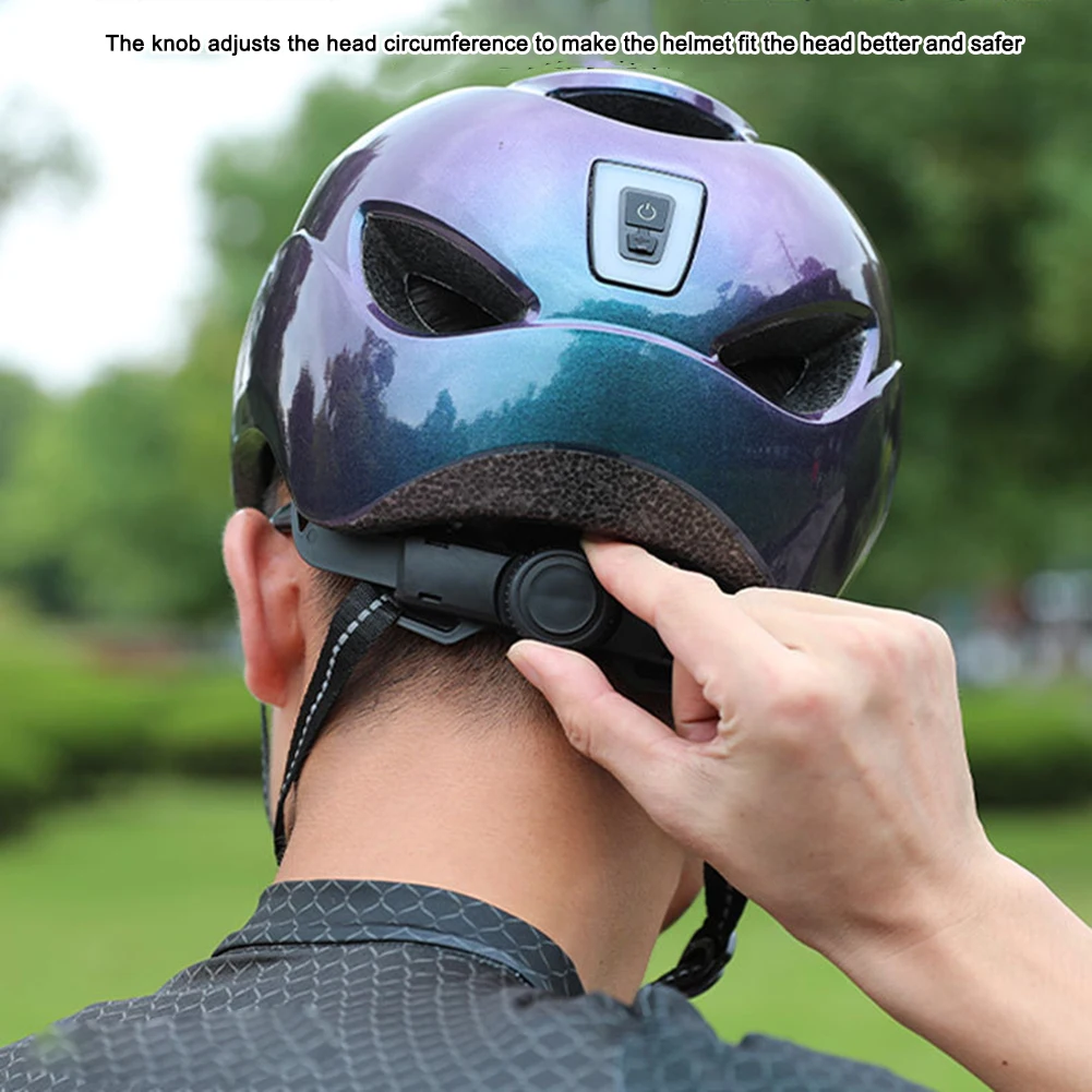 mtb road bike helmets with taillight usb rechargeable bicycle cycling scooter helmet safety riding equipment for adult men women free global shipping