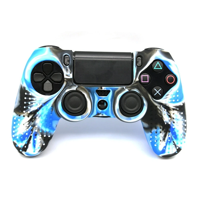1 шт Анти скольжения силиконовые кожного покрова чехол для Sony PlayStation Dualshock 4 PS4 DS4 Pro