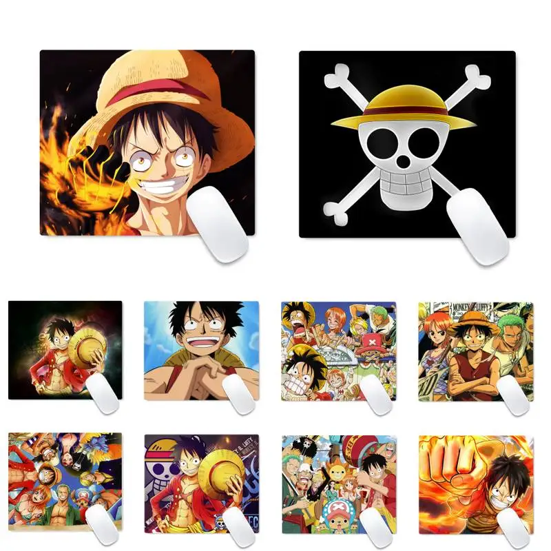 

one piece luffy Zoro Ace Keyboards Mat Rubber Gaming mousepad Desk Mat Game Office Work Mouse Mat pad Non-slip Laptop Cushion
