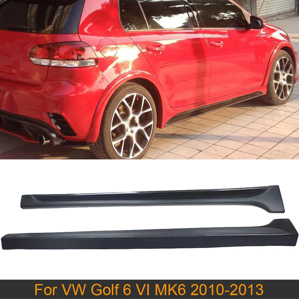 Автомобильная боковая юбка фартук для Volkswagen VW Golf 6 VI MK6 2010-2013 дверь бампер боковые