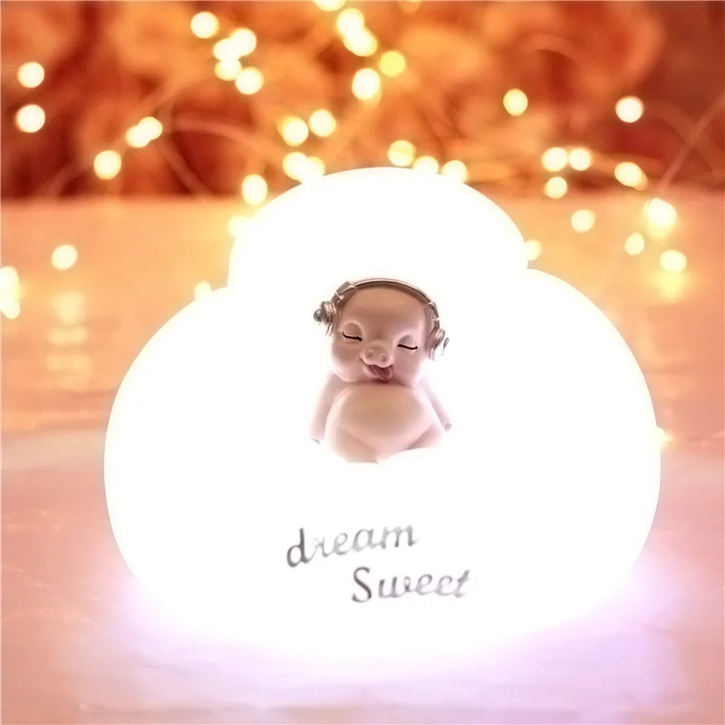 

New Year Gift Pig Figure Money Box Cute Resin Bunny Piggy Bank Figurine Table Ornament Lovely Sofa Animal Decoration