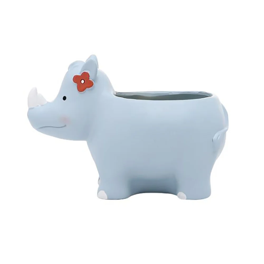 

Flower Pots Desktop Resin Small Planters Original Gardening Flower Pots Home Decorative Flower Pots Cute Animal Shape