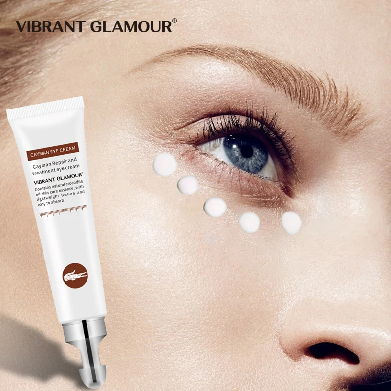 

Anti Winkles Age Eye Cream Moisturizing Crocodile Serum Remover Dark Circles Against Puffiness Bags Skin Care By VIBRANT GLAMOUR