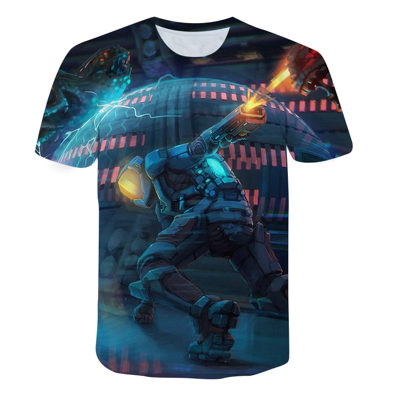 

3D Summer Men's and Women's Casual T-shirts XXS-6XL O-neck Shirt