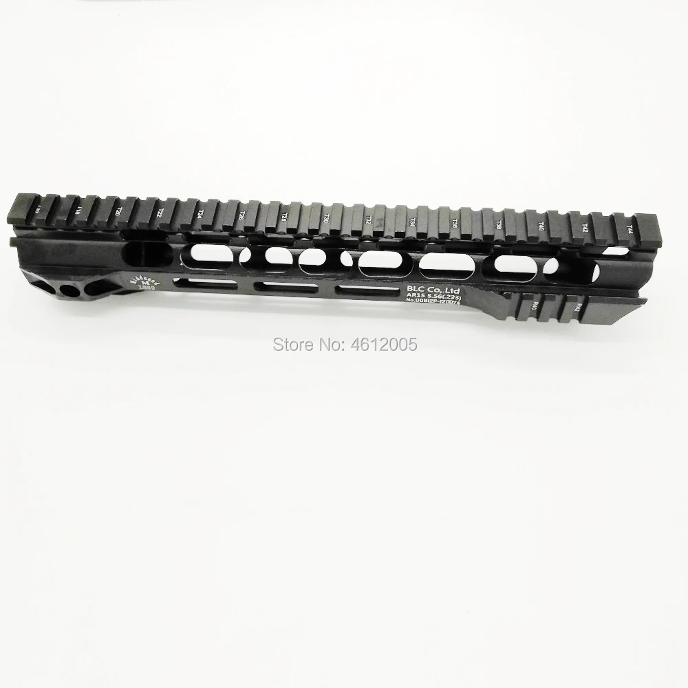 12 дюймов тактический MLOK трубчатое цевье супер тонкий ar 15 Handguard Quad Rail для M4 M16
