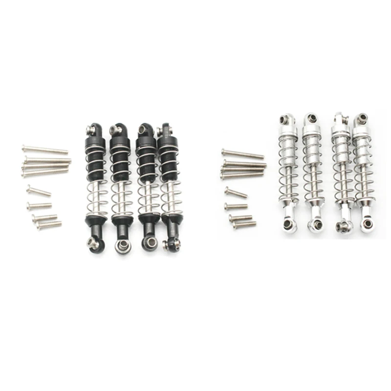 

4 Pcs Metal Shock Absorber Damper for WPL C14 C24 C34 MN D90 D91 D96 D99 D99S MN90 MN99S RC Car Upgrade Parts